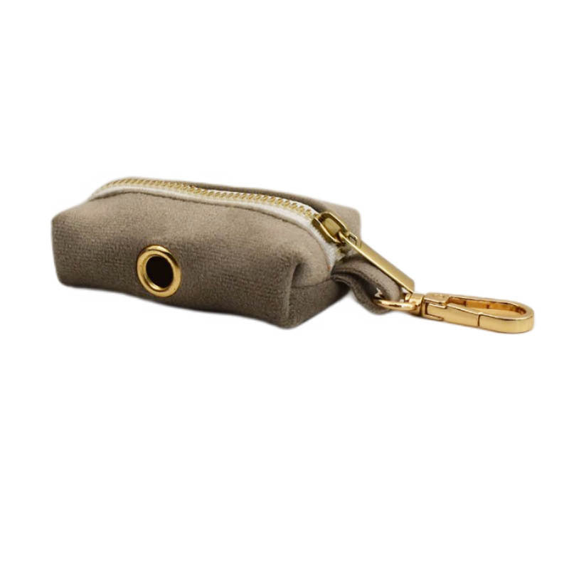 Velvet Pet Collar Traction Rope