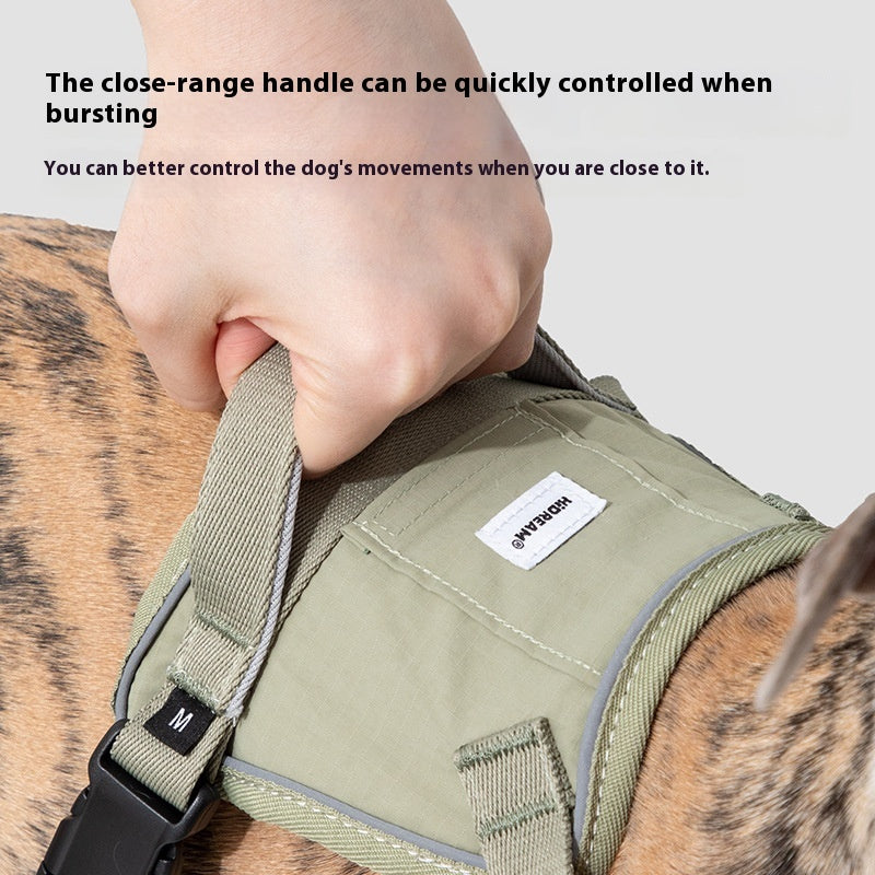 Fashion Personality Pet Vest Chest Back Dog Leash