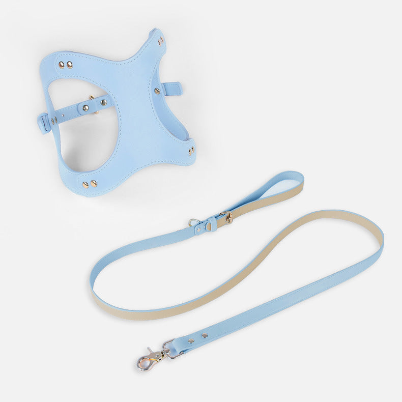 Small And Medium Dog Pet Cat Vest Type Leash