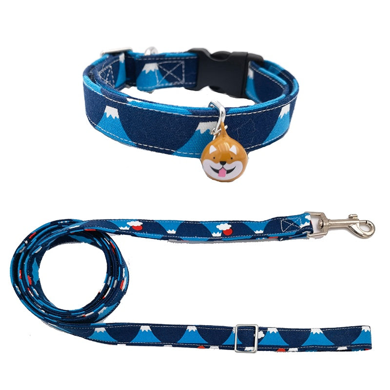 Japanese Style Dog Collar Shiba Inu Corgi Pet Small Dog Collar