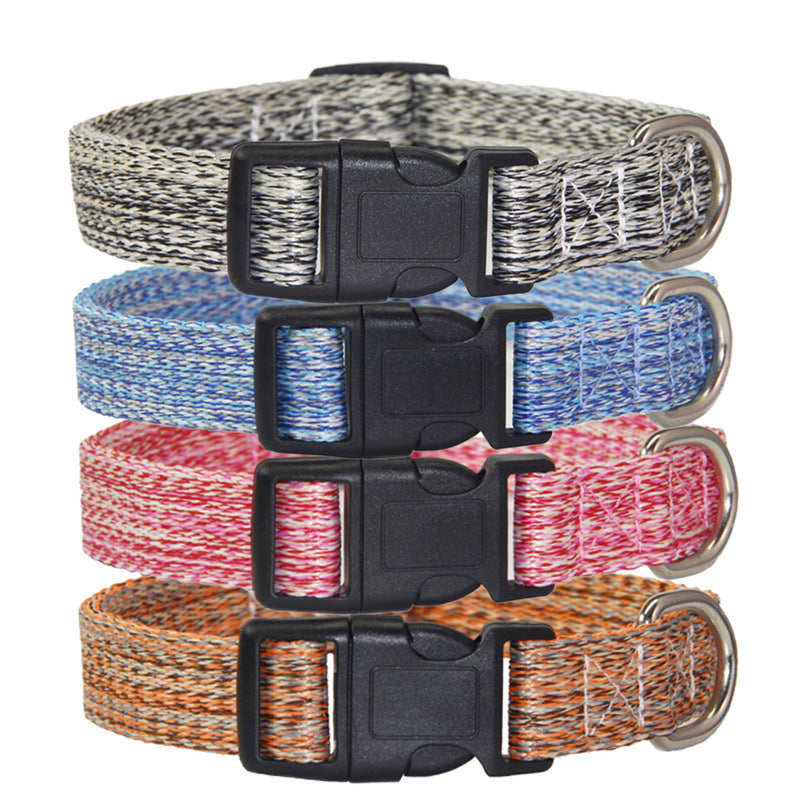 Breathable Soft Dog Collar with Safety Plug – Adjustable & Low-Sensitivity Design