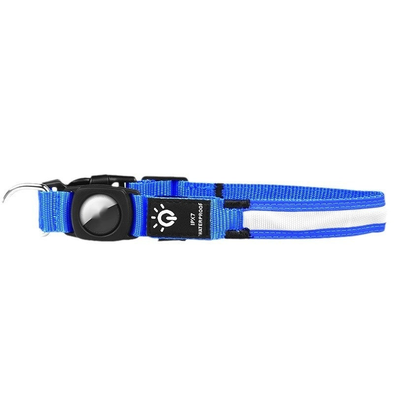Ondaum Pet LED Luminous Collar – Waterproof & Adjustable for Night Safety