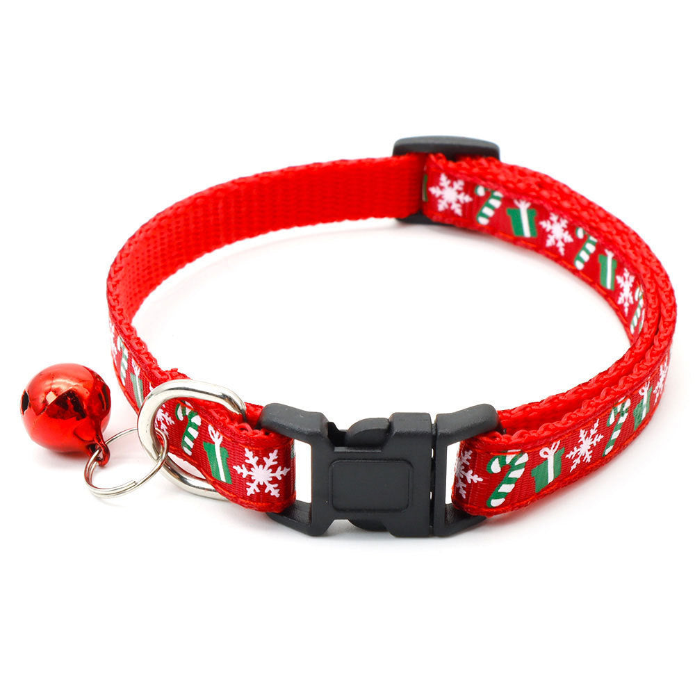 Christmas Bell Dog Collar – Festive Pet Accessory by Ondaum Pet