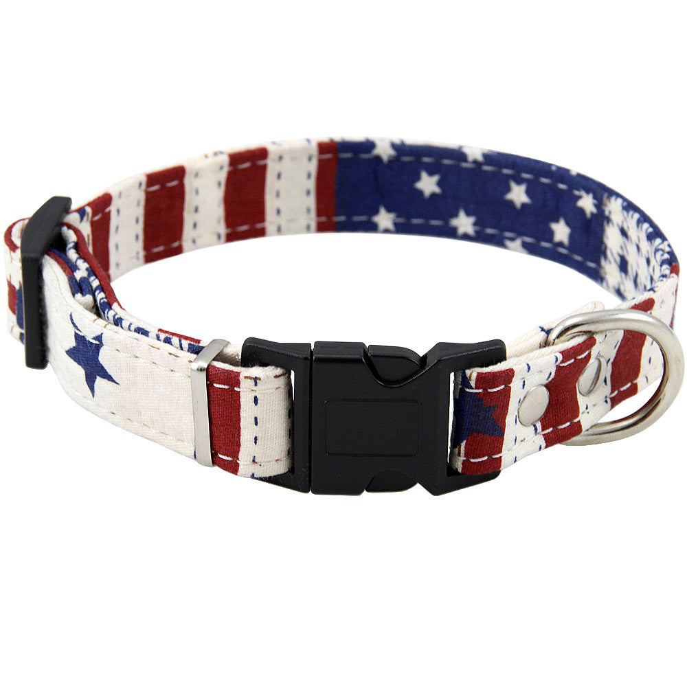 Pure cotton dog collar
