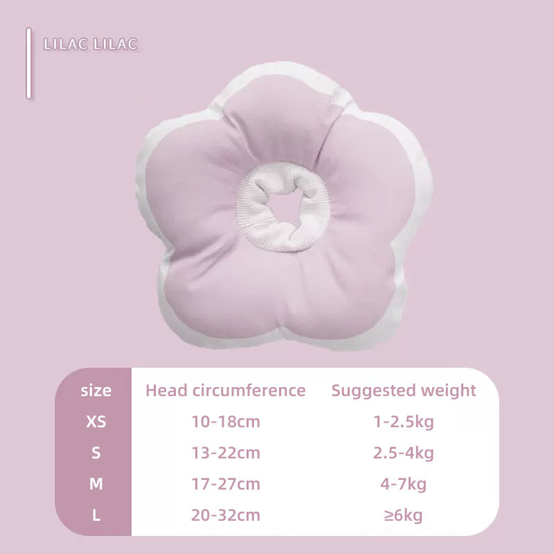 Adjustable Cat Flower Neck Collar for Recovery