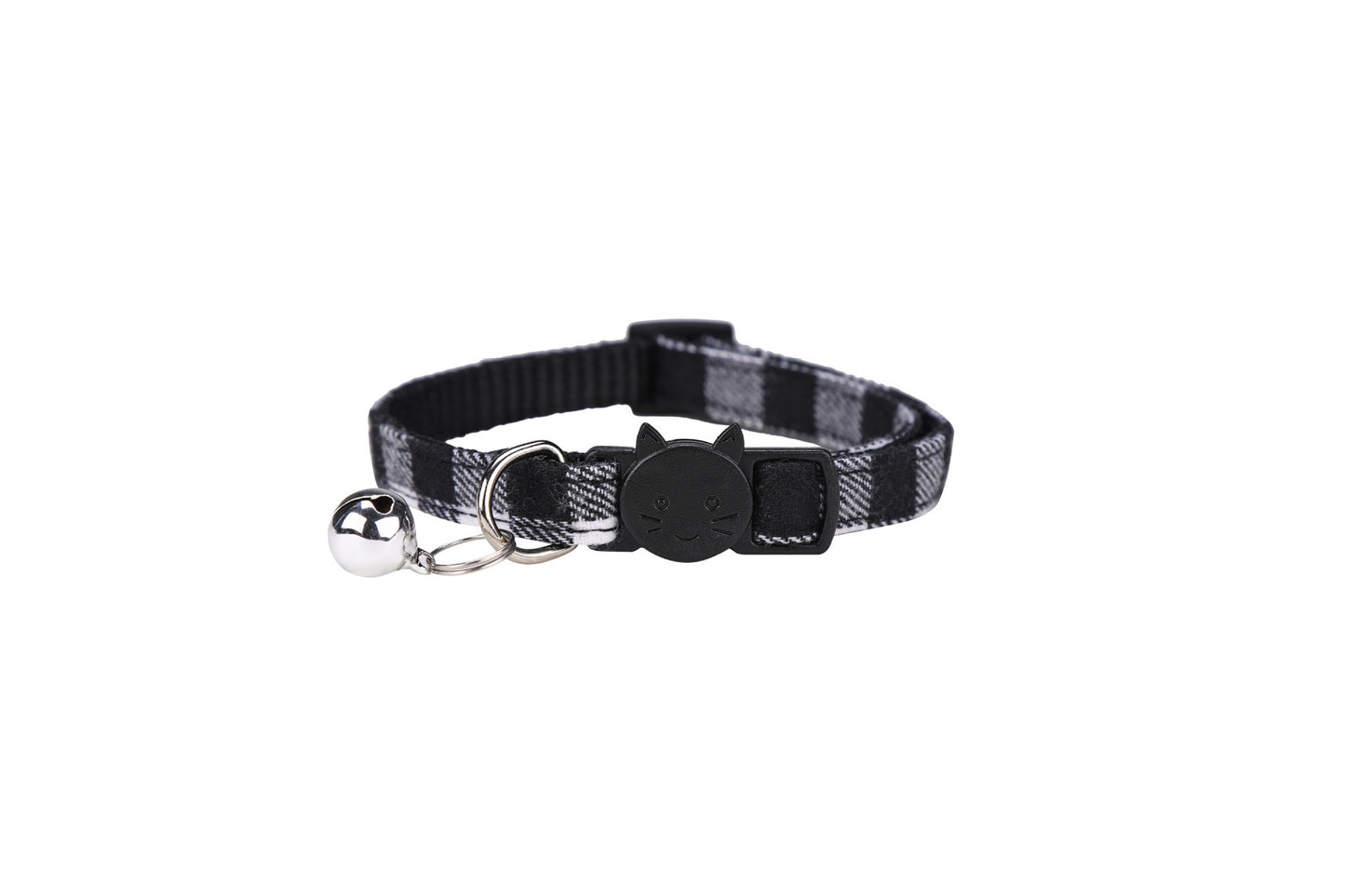 British Plaid Cat With Anti-rust Bell Collar
