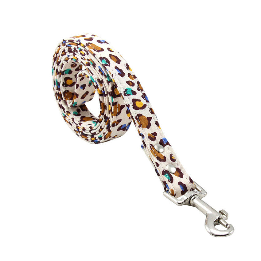 Dog collar traction rope collar torn neck collar
