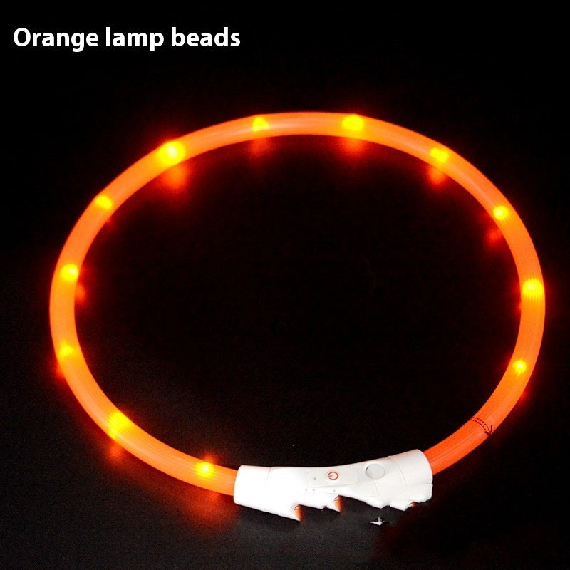 USB Rechargeable LED Pet Collar for Dogs