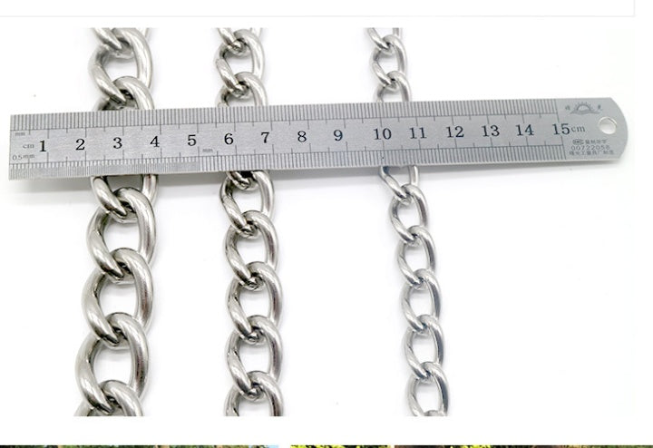 Dog Collar Stainless Steel German Shepherd Metal Rottweiler Dog Chain