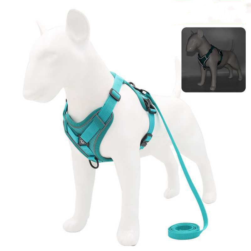 Vest-style Anti-strike-off Pet Chest Harness For Small And Medium-sized Dogs
