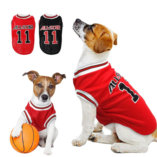 World Cup Dog Vest - Casual Cotton T-Shirt for Pets