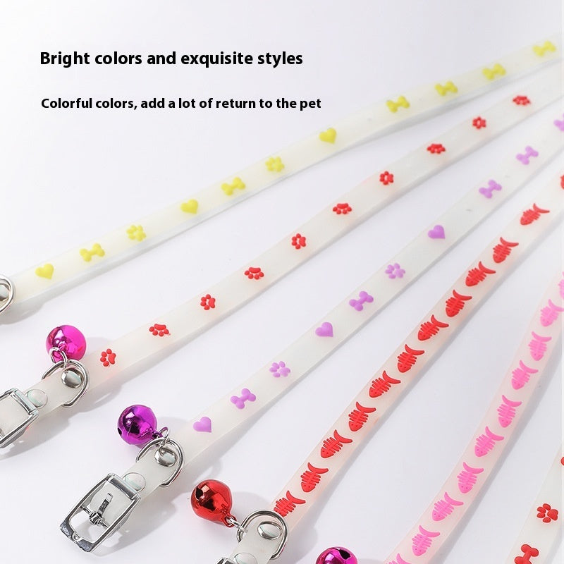 Meow Xinbao Pet Luminous Collar Collar Luminous Necklace At Night