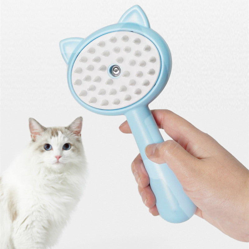 고양이 귀 애완동물 털 제거 브러시 고양이 전기