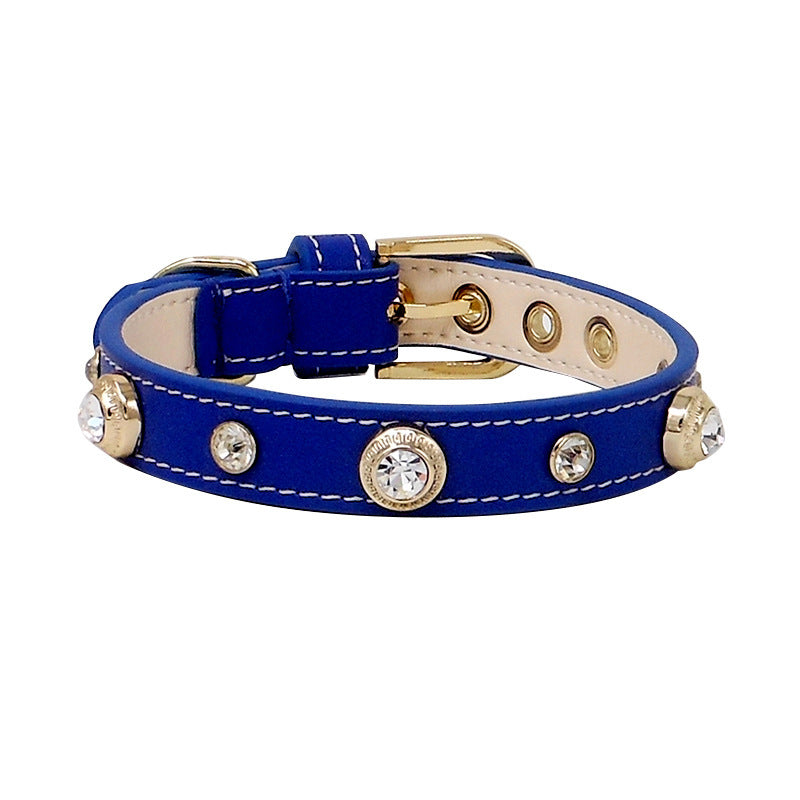 New Hot Sell Leather Pet Collar Multicolor