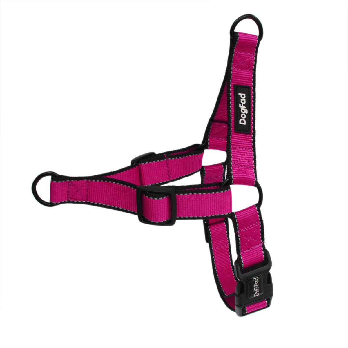 Pet Dog Night Reflective Chest Strap Collar