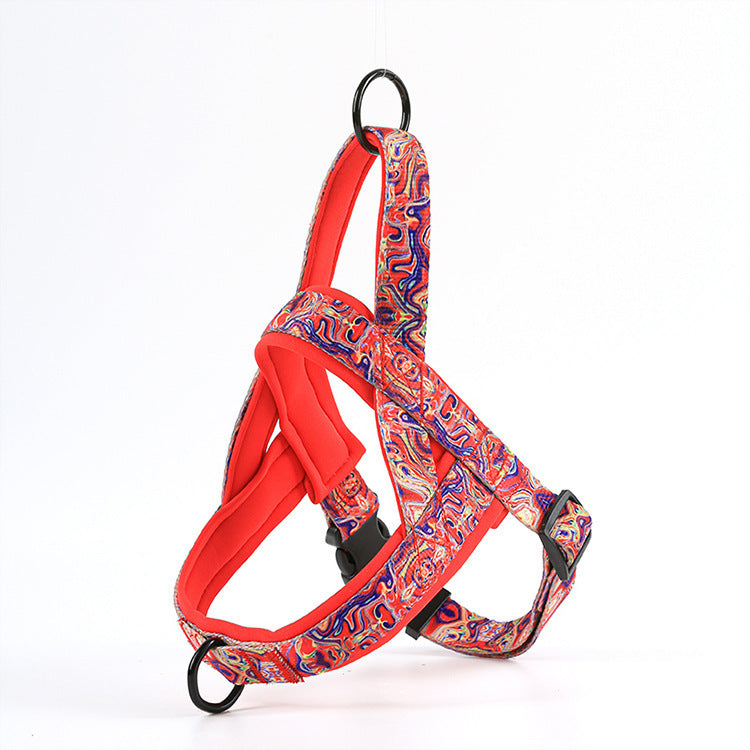 Dog Hand Holding Rope Pet Vest Chest Strap