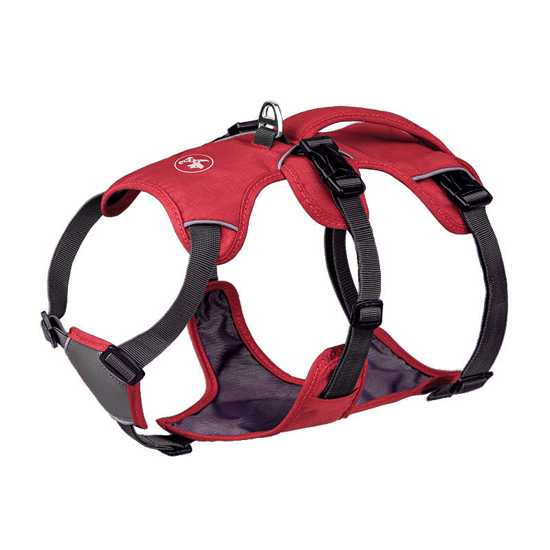 Large Anti Slip Pet Chest Harness In Traction Rope
