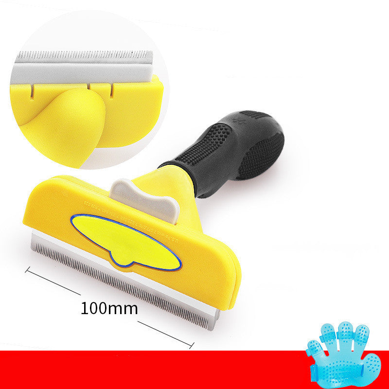 Dog Comb Method Fighting Corgi Labrador Pet Dog Hair Brush