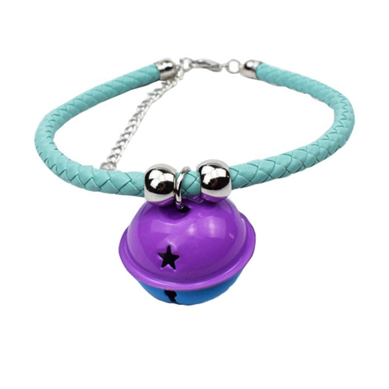 Ondaum Twist Twine Big Bell Pet Collar – Stylish, Durable, and Adjustable for All Seasons