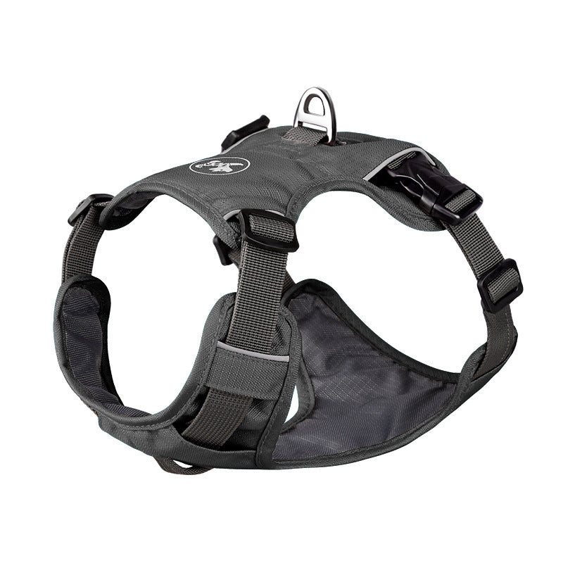 Large Anti Slip Pet Chest Harness In Traction Rope