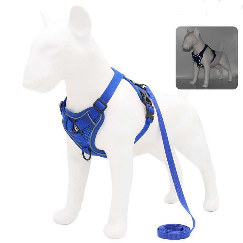 Vest-style Anti-strike-off Pet Chest Harness For Small And Medium-sized Dogs