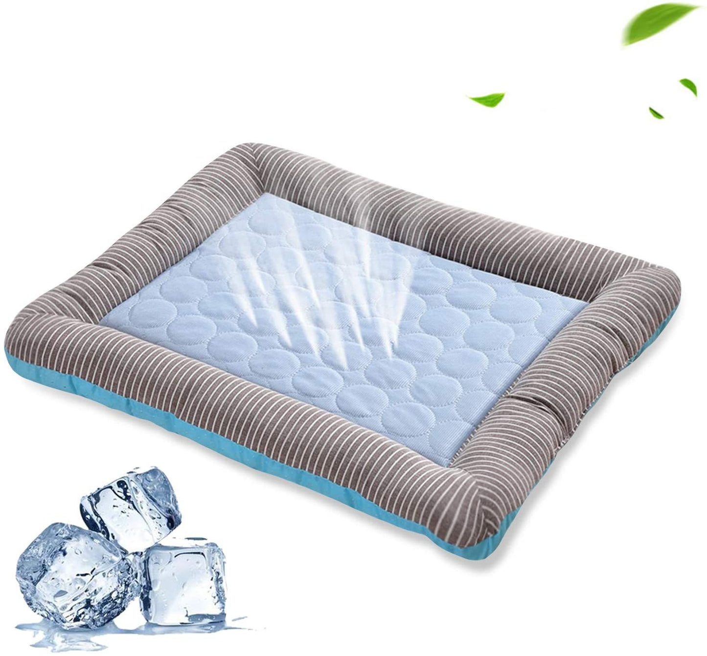 Pet Cooling Pad – Soft Ice Silk Summer Mat