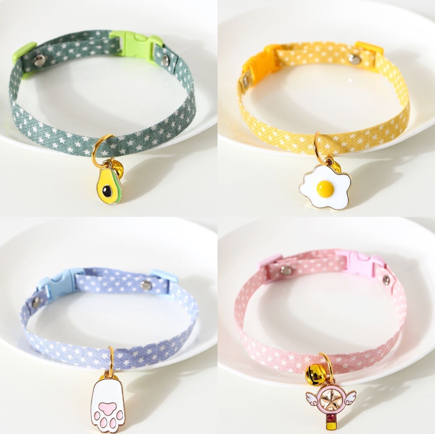 Avocado Pendant Cat and Dog Safety Necklace