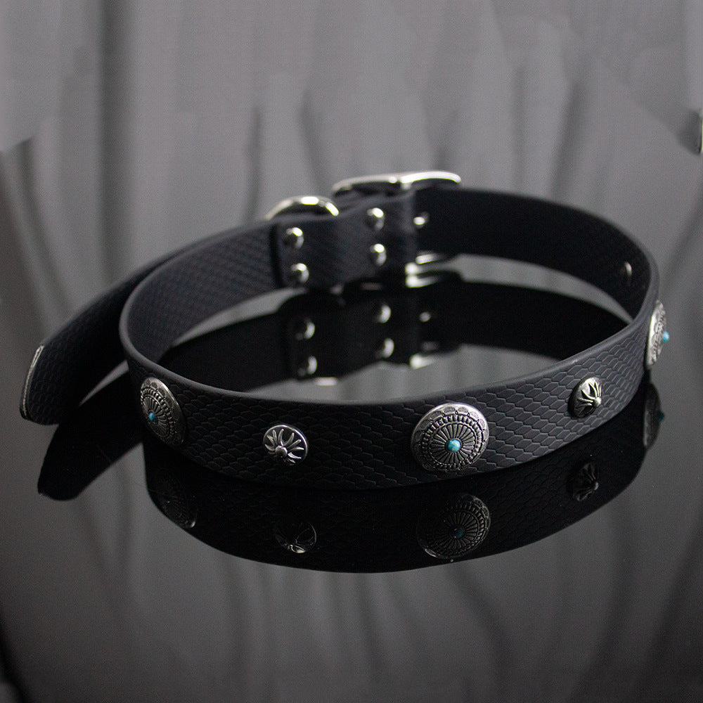Ondaum Pet Encapsulated Webbing Dog Collar – Waterproof, Durable & Easy to Clean