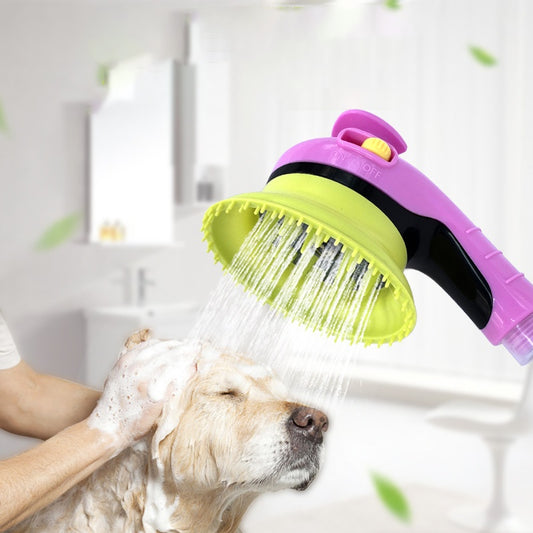 Cat and dog massage shower head
