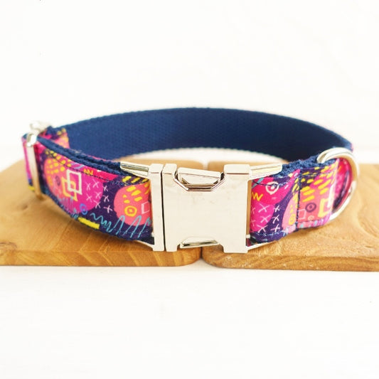 Alloy buckle high quality traction collar