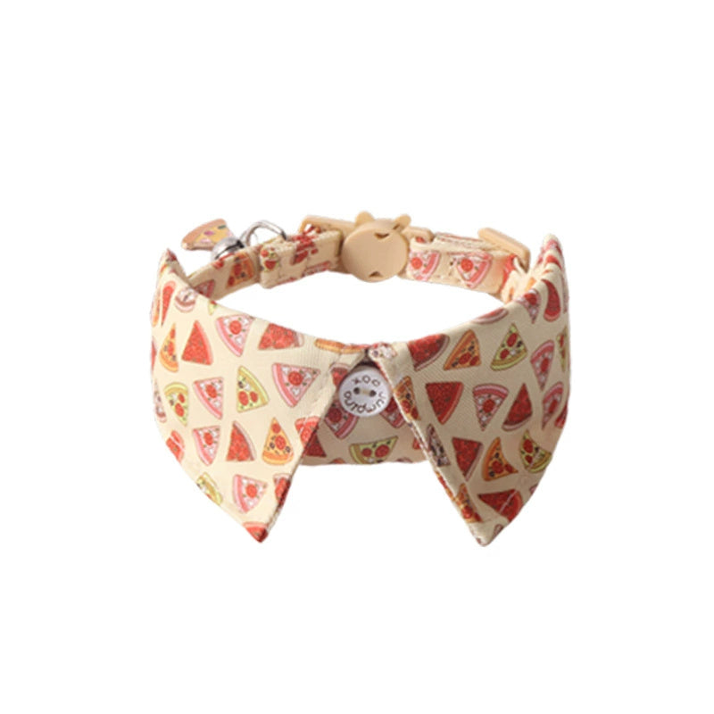 Fruit Blossom Bow Tie Cat Collar