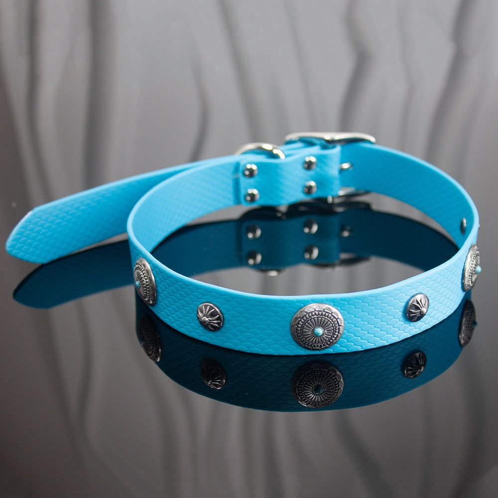Ondaum Pet Encapsulated Webbing Dog Collar – Waterproof, Durable & Easy to Clean