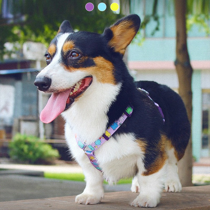 I-shaped traction harness