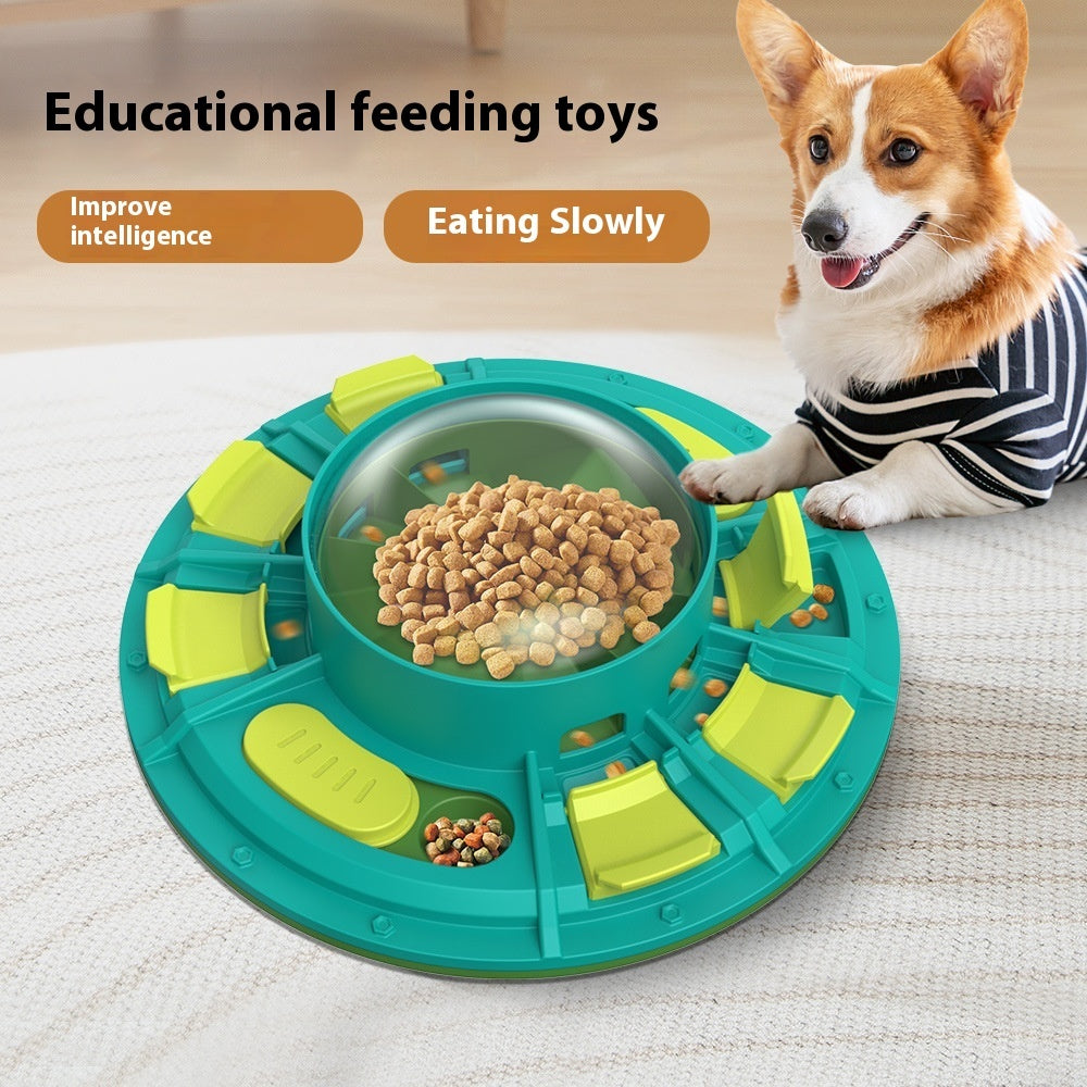 Interactive Dog Puzzle Feeder Toy