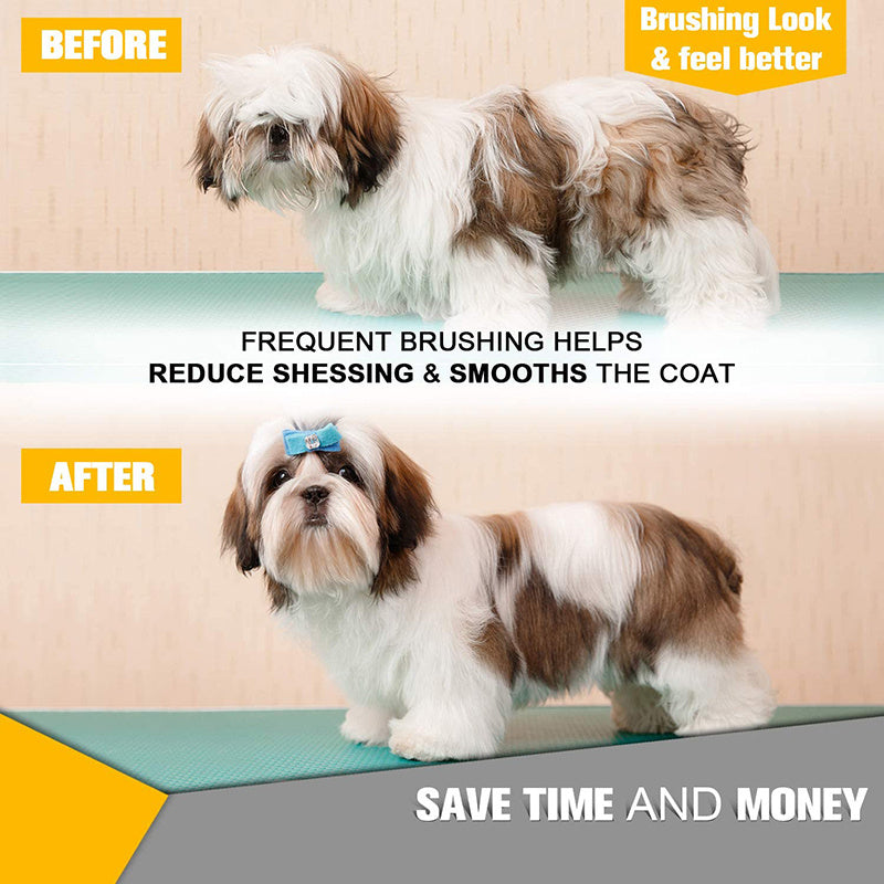 Pet Fashion Metal Needle Cleaning Comb For Removing Floating Hair