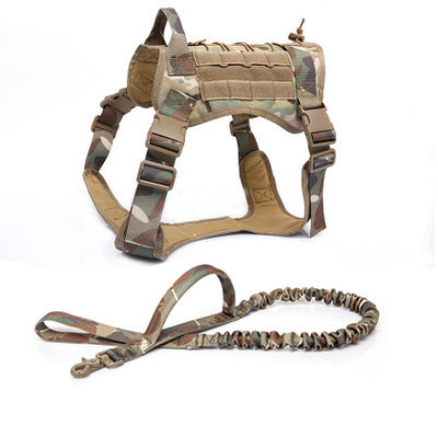 Outdoor Camouflage Tactical Pet Nylon Vest