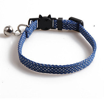 Pet cute bow shiny collar