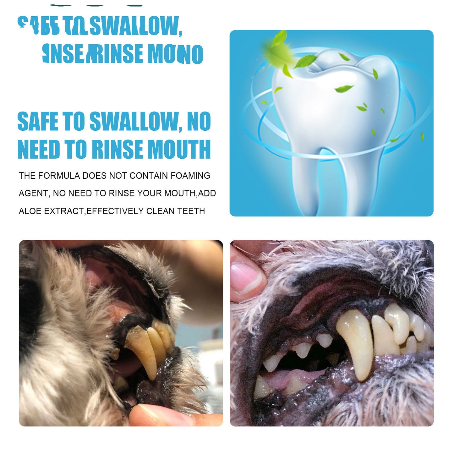 Pet Toothpaste Fresh Anti-halitosis Tartar