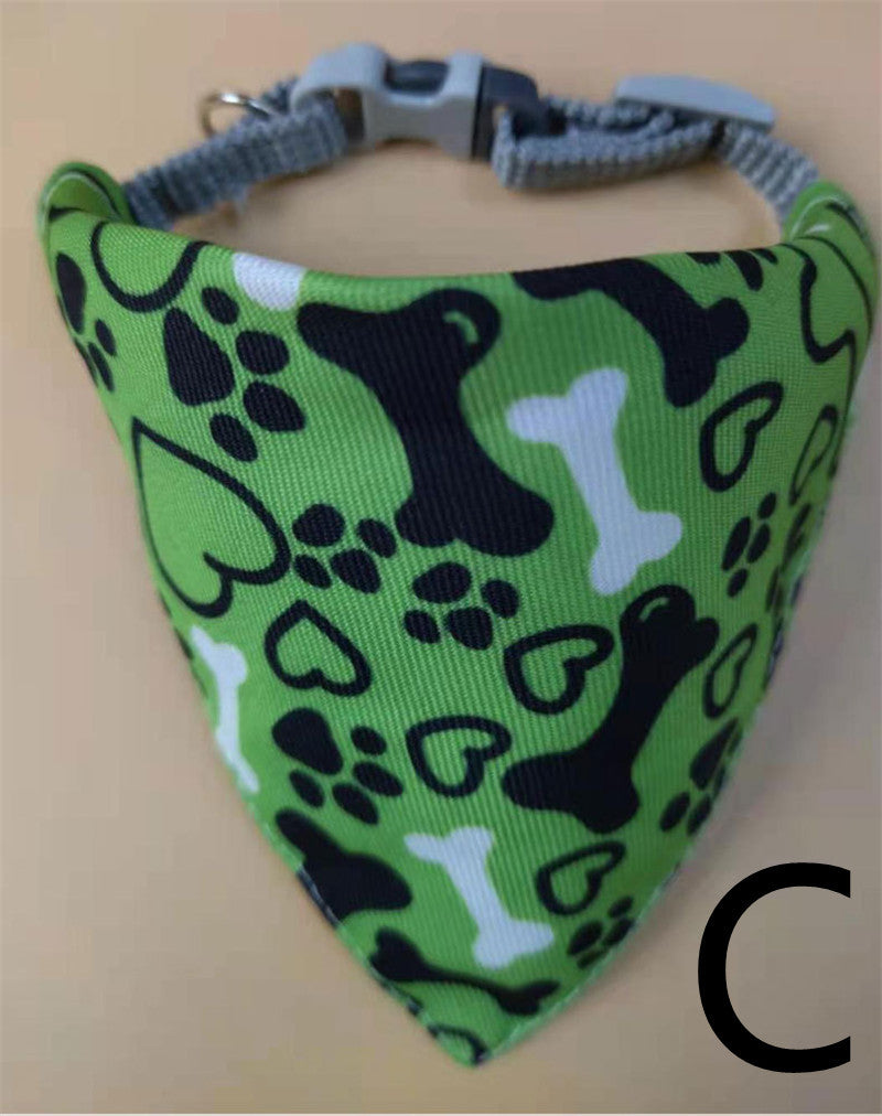 Pet Saliva Towel Triangle Scarf Collar Bib
