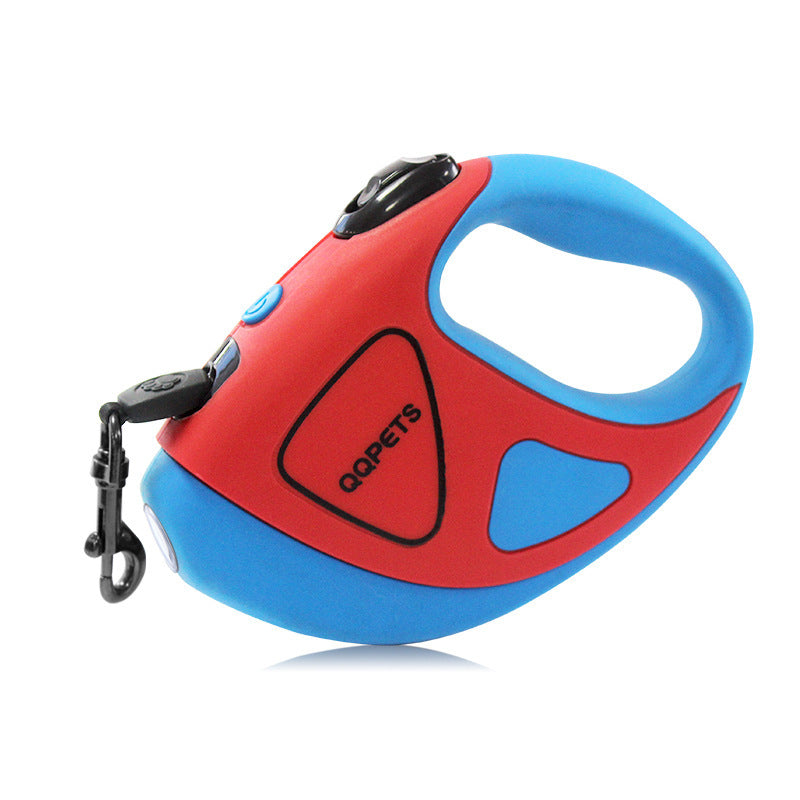 LED Retractable Dog Leash - Safe & Durable