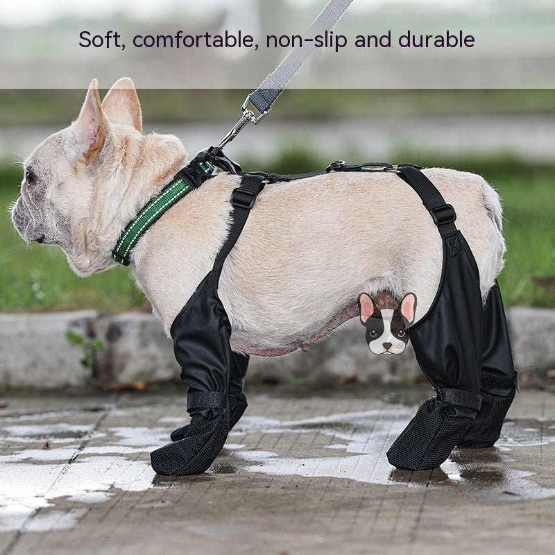 Waterproof Adjustable Dog Boots – Ultimate Paw Protection for Outdoor Adventures