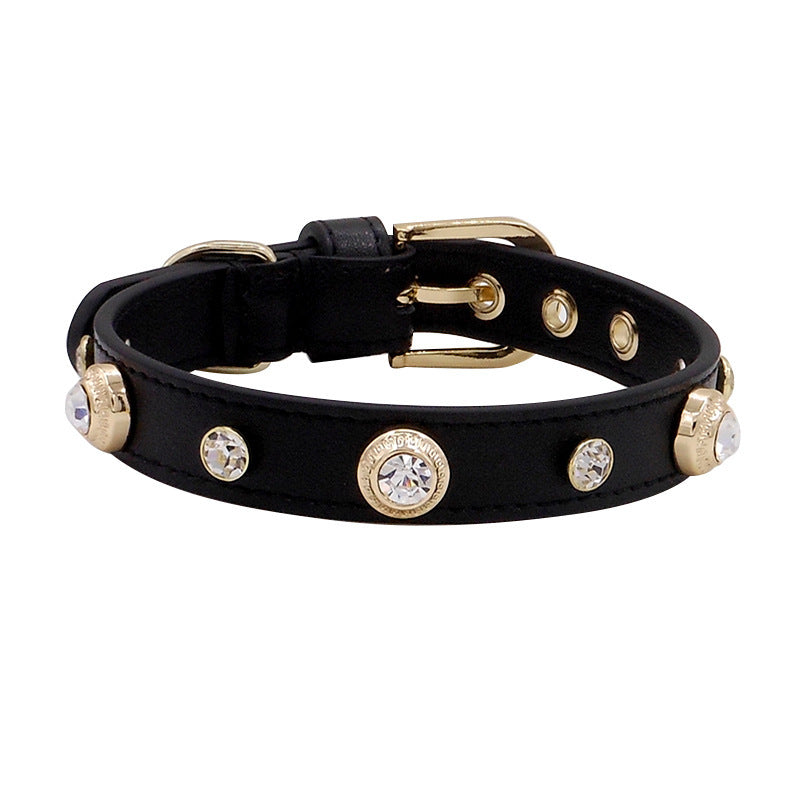 New Hot Sell Leather Pet Collar Multicolor