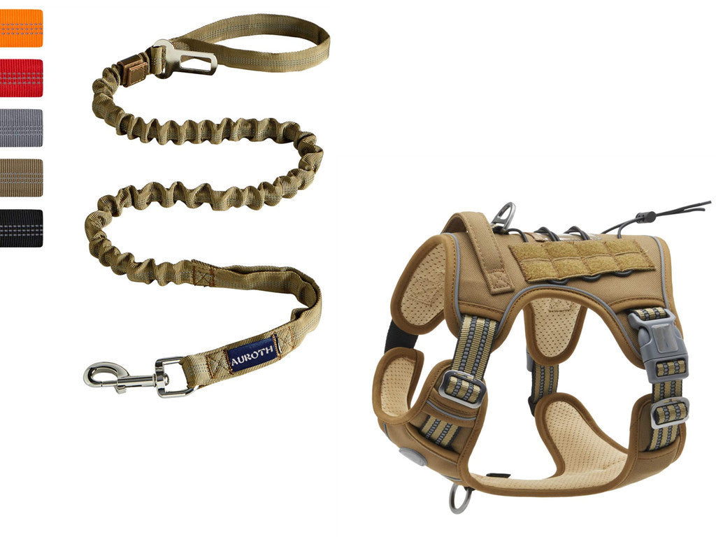 Tactical Outdoor Training Reflective Pet Traction Rope