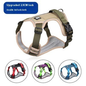 Anti Breaking Loose Big Dog Chest Strap Oxford Cloth Dog Hand Holding Rope Pet Supplies