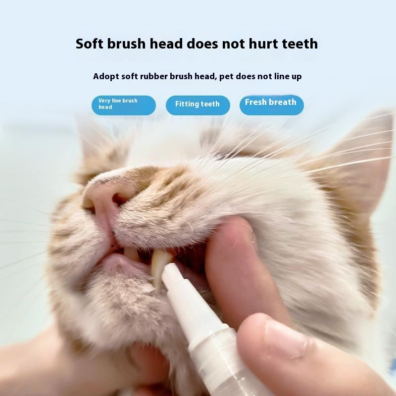 Dog Toothbrush Pen - Easy Dental Care & Fresh Breath Solution