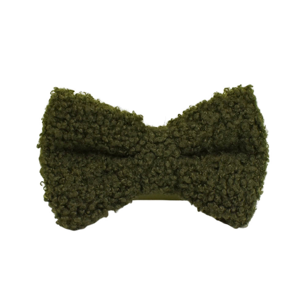 Army Green Velvet Pet Fashion Set