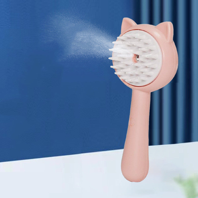 고양이 귀 애완동물 털 제거 브러시 고양이 전기