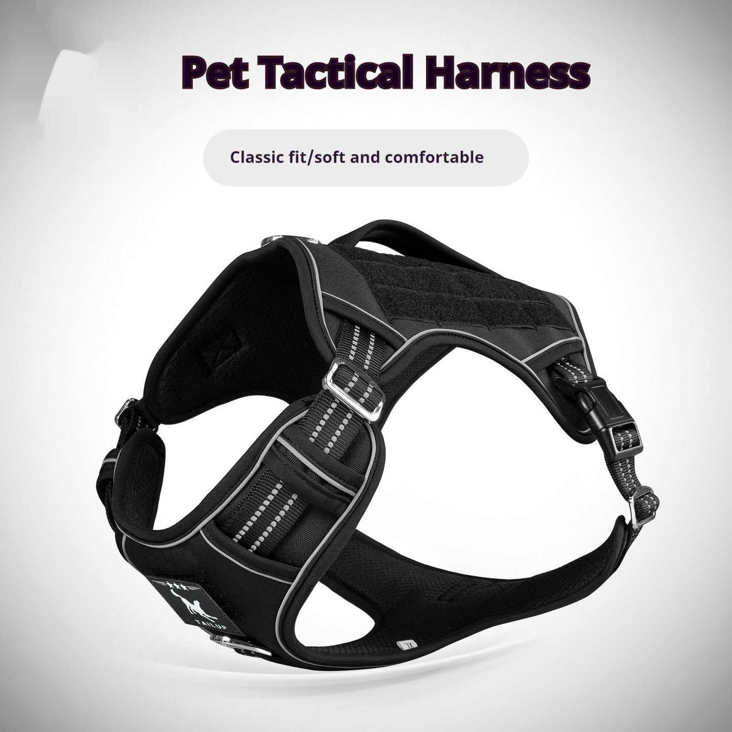 Search And Rescue Patrol Working Dog Tactical Chest Strap