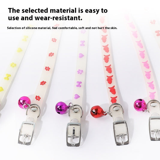 Meow Xinbao Pet Luminous Collar Collar Luminous Necklace At Night