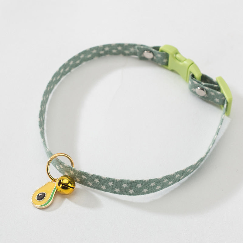 Ondaum Adjustable Cat Collar with Bell – Stylish, Safe, and Comfortable for Small Pets